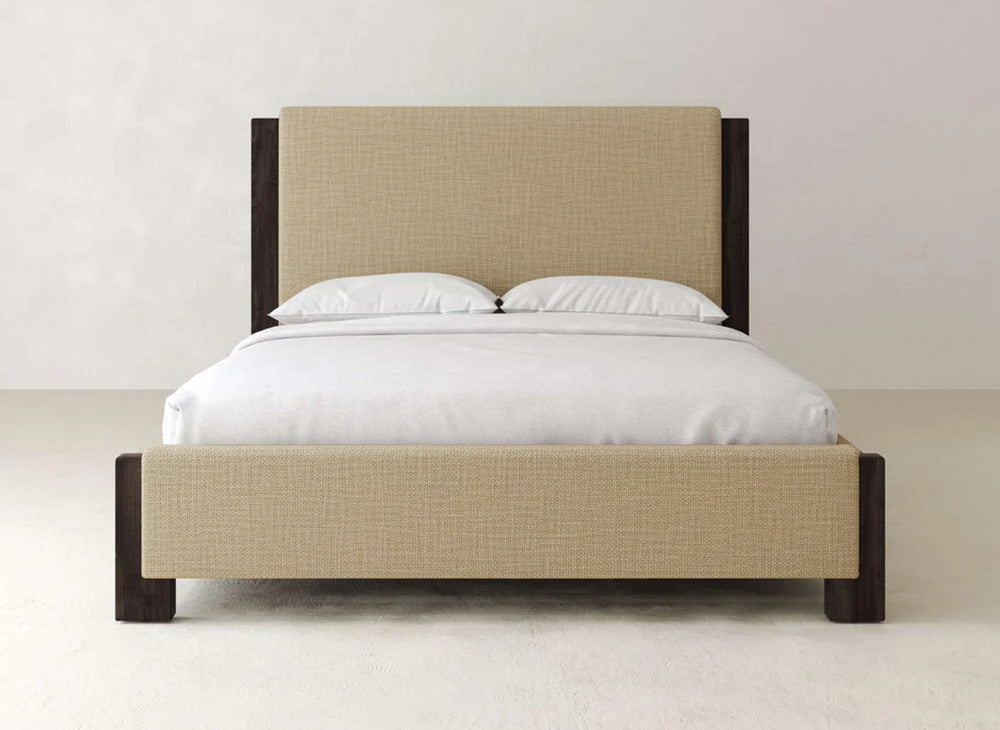Lennon Bed - Charred Ember
