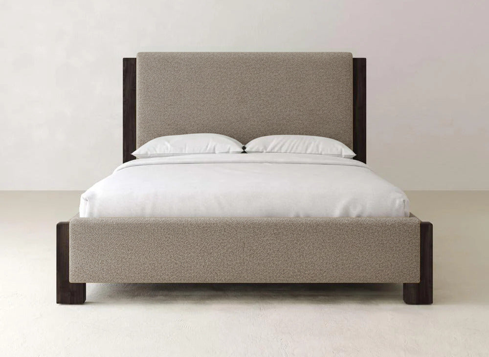 Lennon Bed - Charred Ember