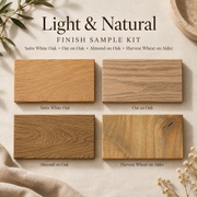 Light & Natural Finish Sample Kit