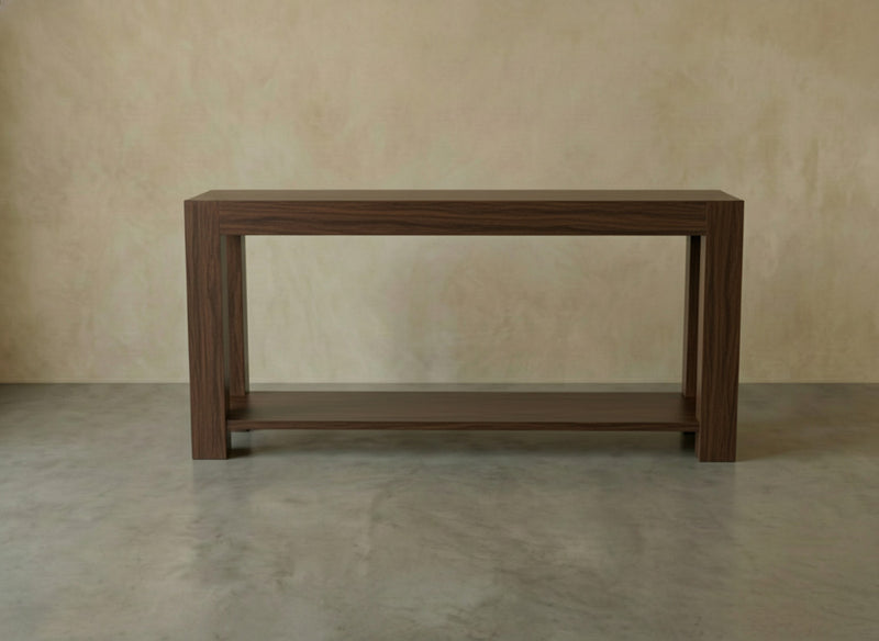 Morgan Console Table - Sable on Oak