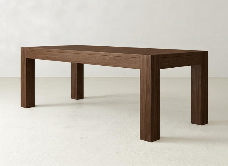 Morgan Dining Table - Almond on Oak