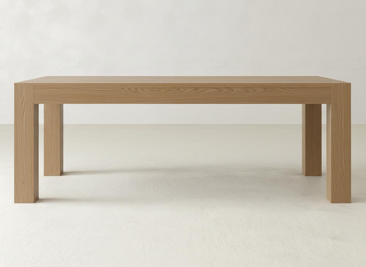 Morgan Dining Table - Oat on Oak