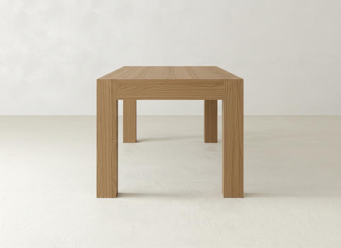 Morgan Dining Table - Oat on Oak