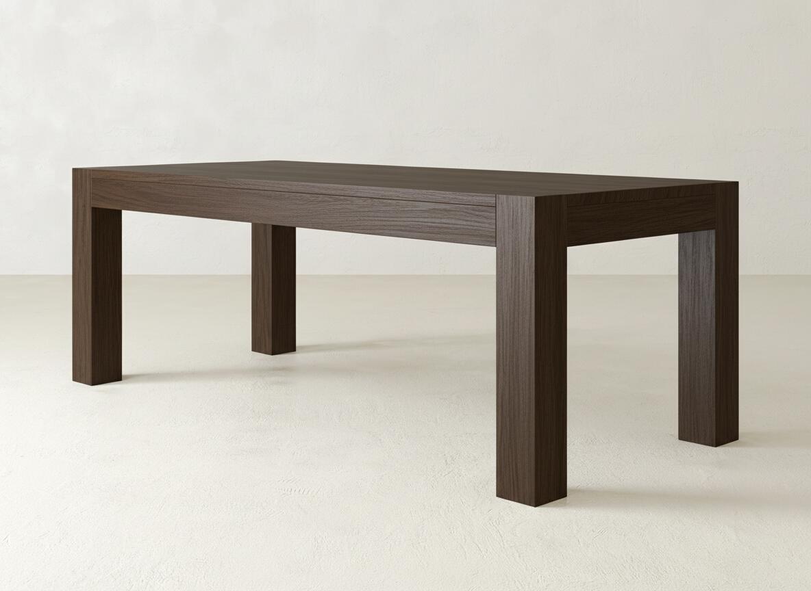 Morgan Dining Table - Sable on Oak
