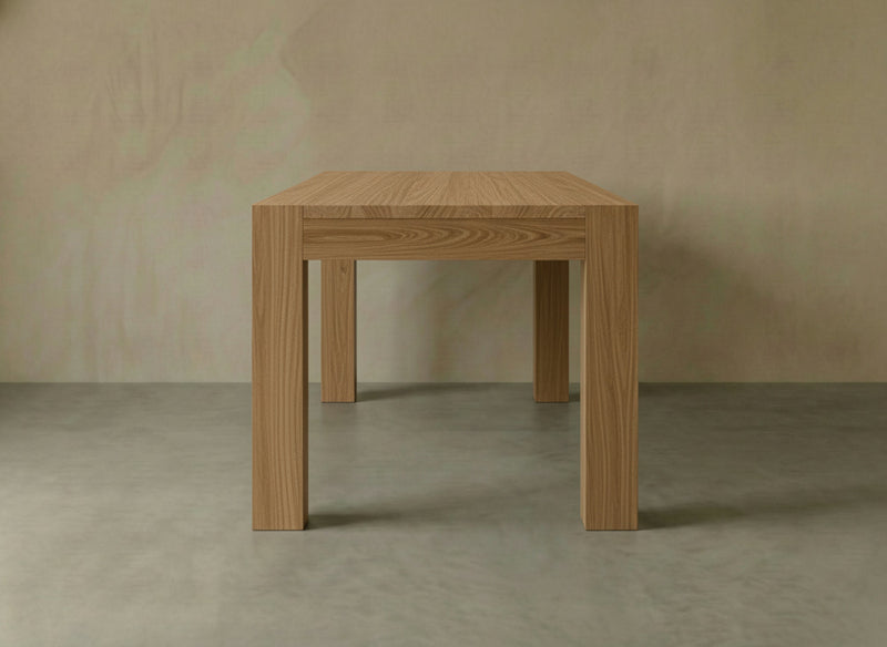 Morgan Dining Table - Oat on Oak