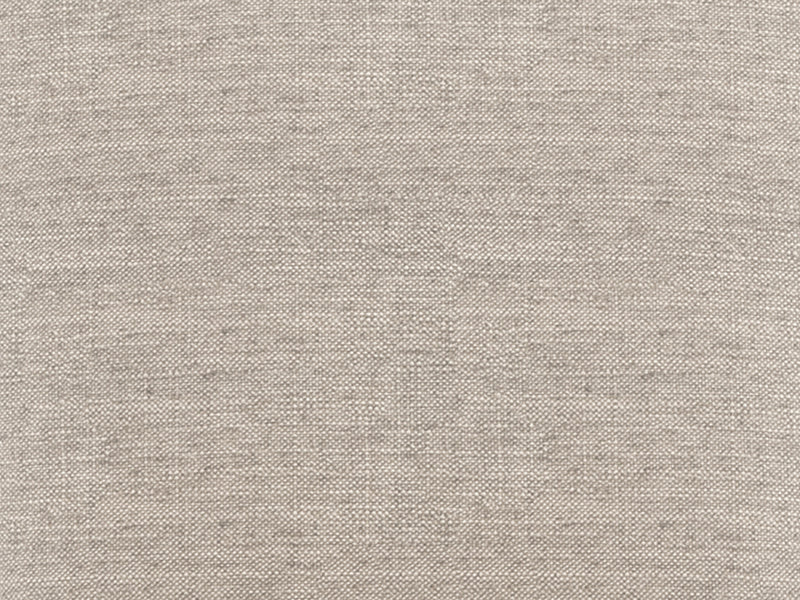 Close-up view of the Natural - Linen Swatch by James+James, highlighting its beige color, fine intersecting weave, and soft, breathable texture for a natural appearance.