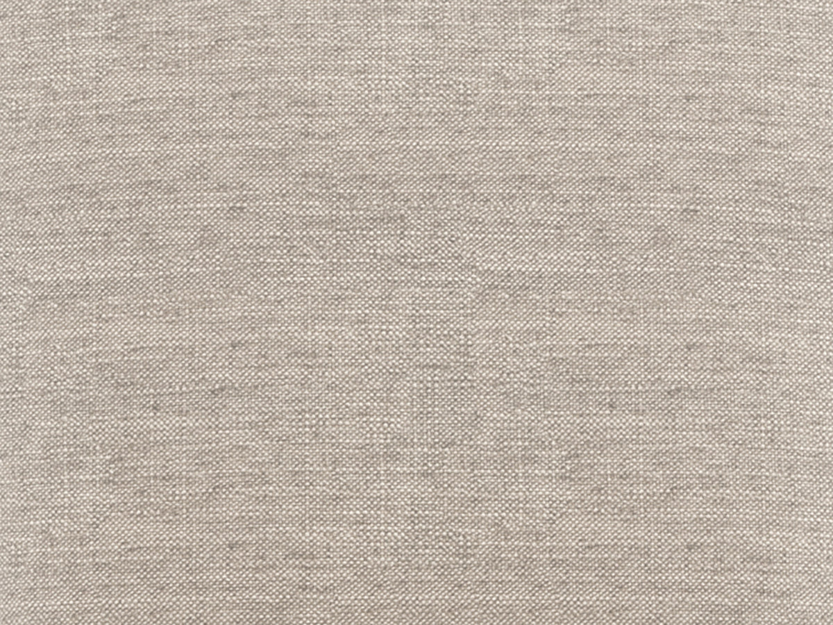 Close-up view of the Natural - Linen Swatch by James+James, highlighting its beige color, fine intersecting weave, and soft, breathable texture for a natural appearance.