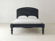 Olivia Arch Bed - Espresso on Oak