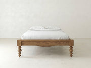 Olivia Bed - Almond on Oak