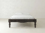 Olivia Bed - Charred Ember on Alder