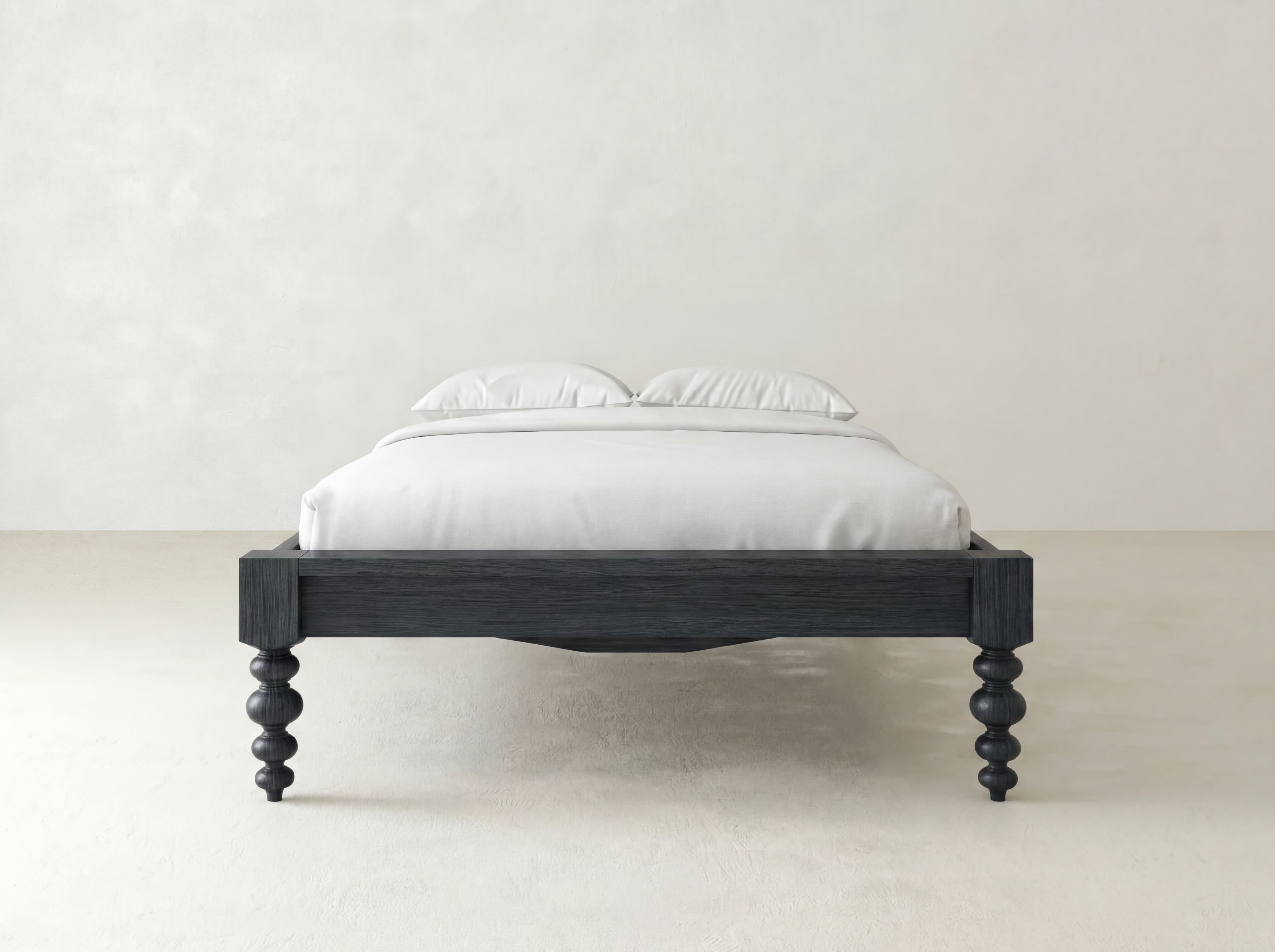 Olivia Bed - Espresso on Oak