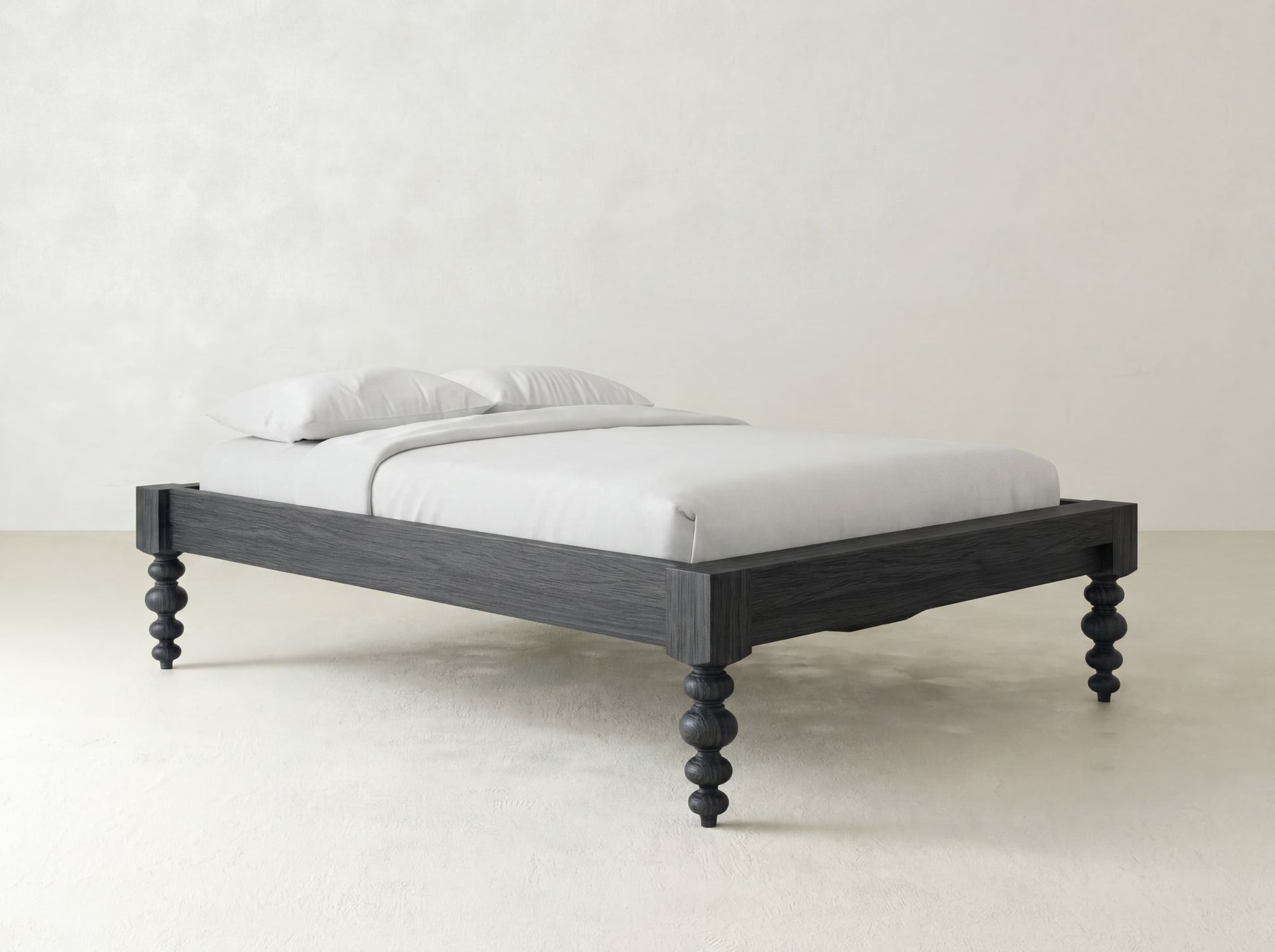 Olivia Bed - Espresso on Oak