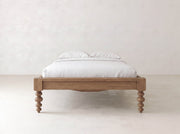 Olivia Bed - Almond on Oak