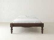 Olivia Bed - Sable on Oak