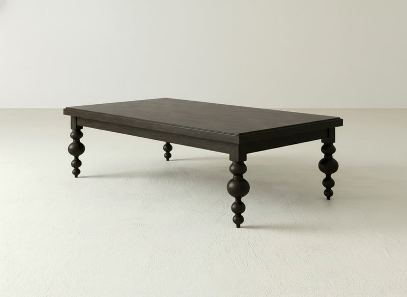 Olivia Coffee Table - Espresso on Oak