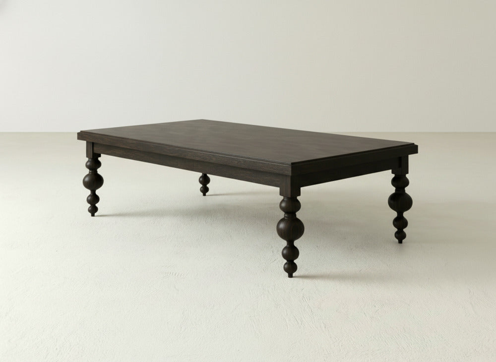 Olivia Coffee Table - Espresso on Oak