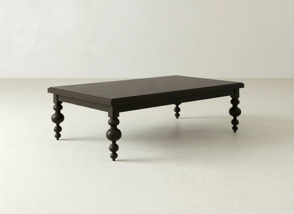 Olivia Coffee Table - Espresso on Oak