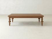 Olivia Coffee Table - Almond on Oak