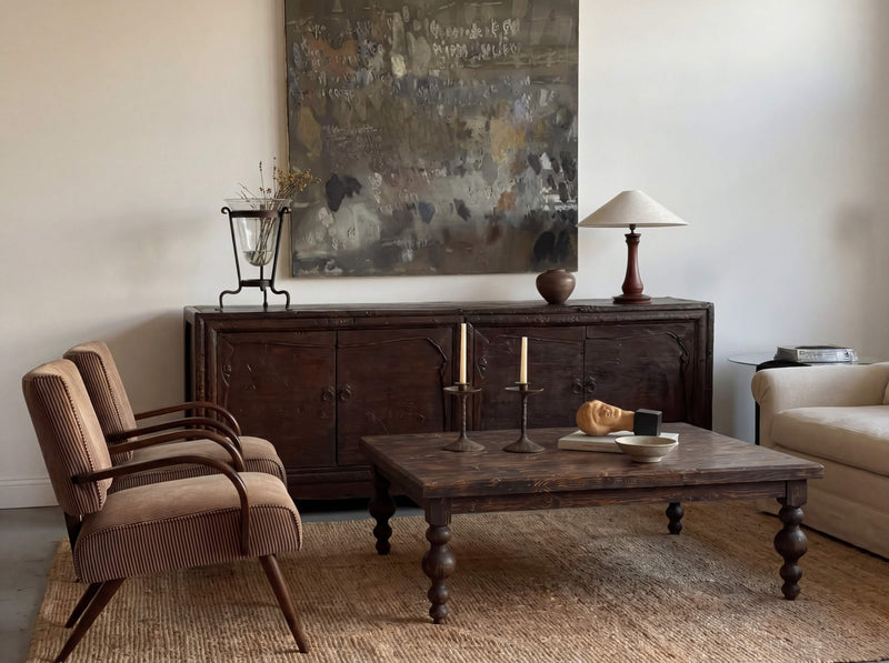 Olivia Coffee Table - Tobacco on Alder