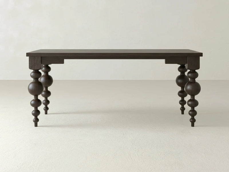 Olivia Desk - Espresso on Oak