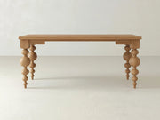 Olivia Desk - Oat on Oak