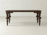 Olivia Desk - Sable on Oak