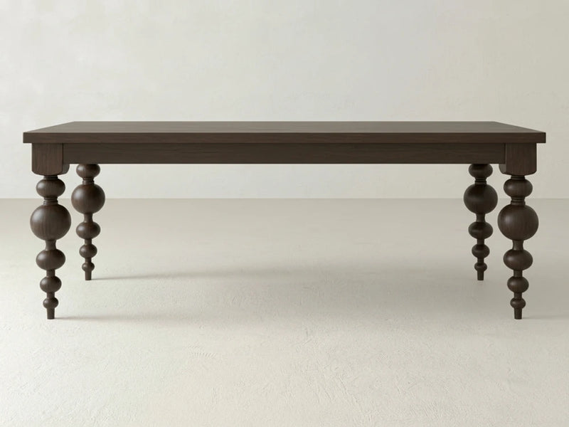Olivia Dining Table - Sable on Oak