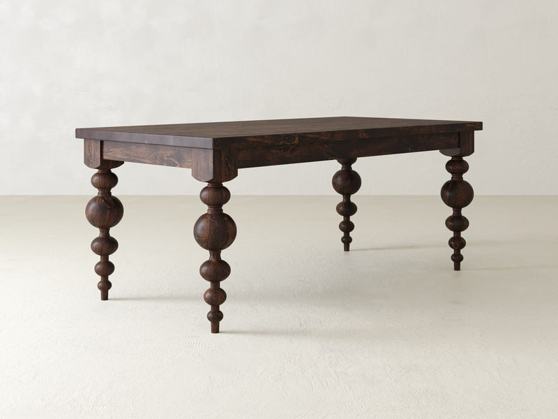 Olivia Dining Table - Tobacco on Alder