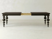Olivia Expandable Dining Table - Espresso on Oak