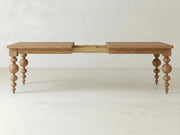 Olivia Expandable Dining Table - Oat on Oak