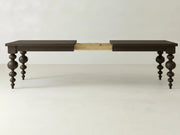 Olivia Expandable Dining Table - Sable on Oak