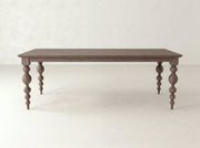 Olivia Petite Dining Table - Hazel on White Oak