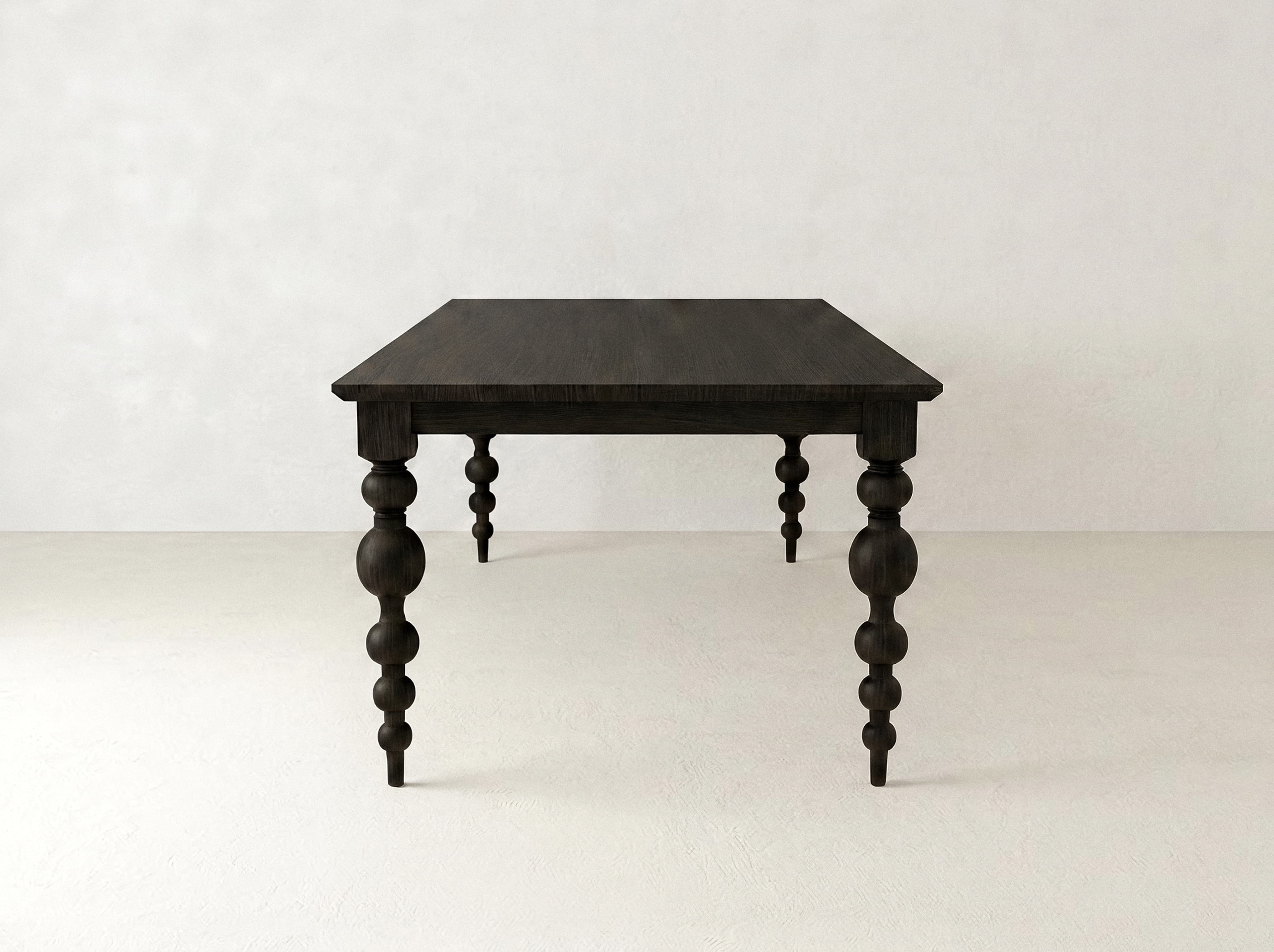 Olivia Petite Dining Table - Espresso on Oak