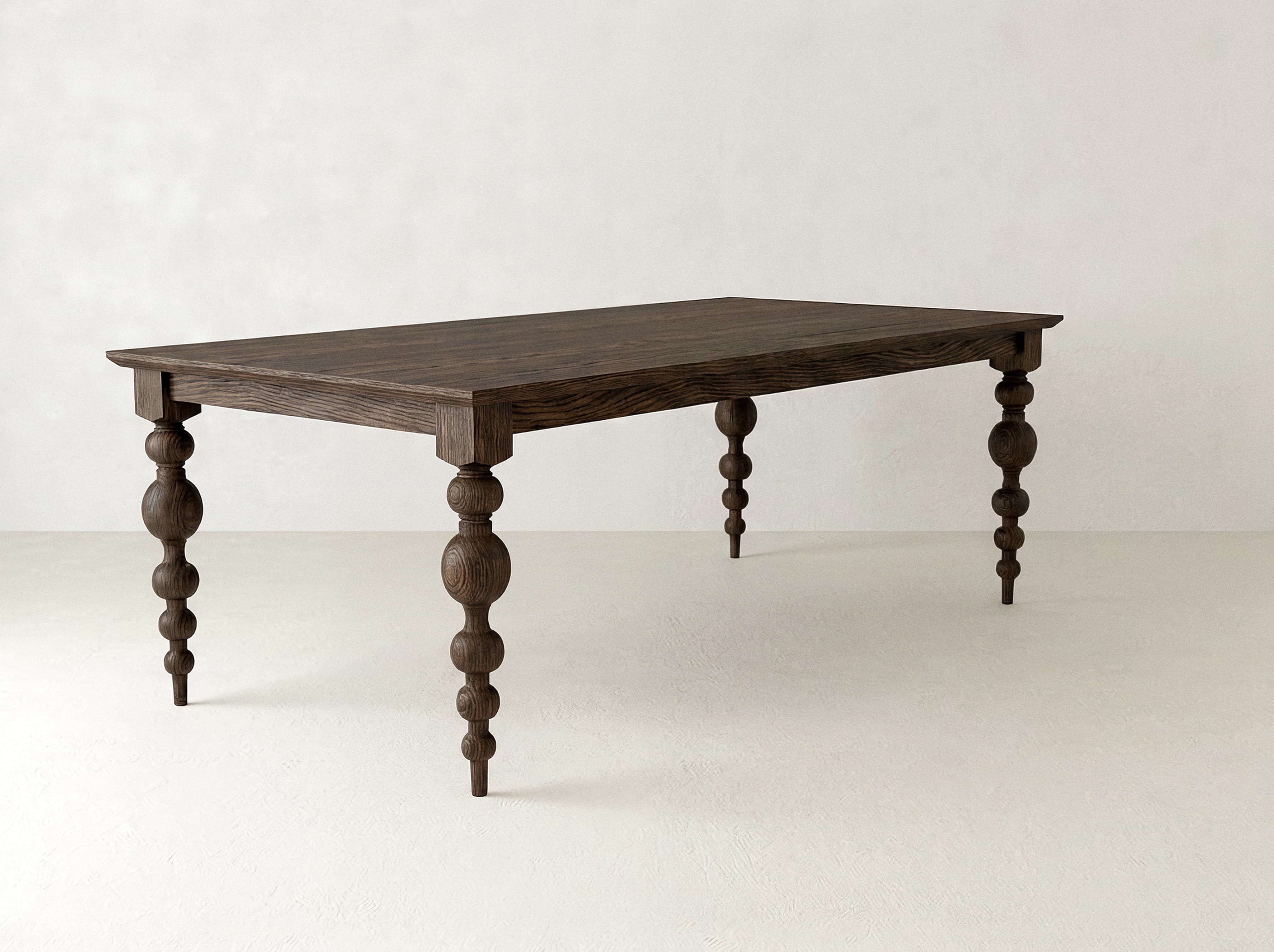 Olivia Petite Dining Table - Sable on Oak