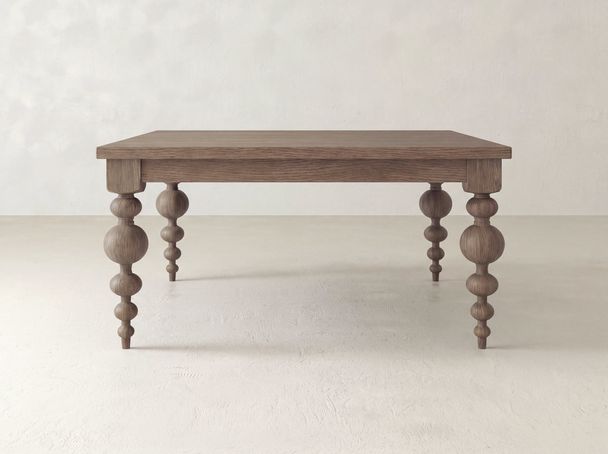 Olivia Square Dining Table - Hazel on White Oak
