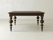 Olivia Square Dining Table - Sable on Oak