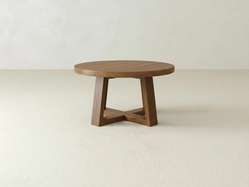 Rae Coffee Table - Almond on Oak