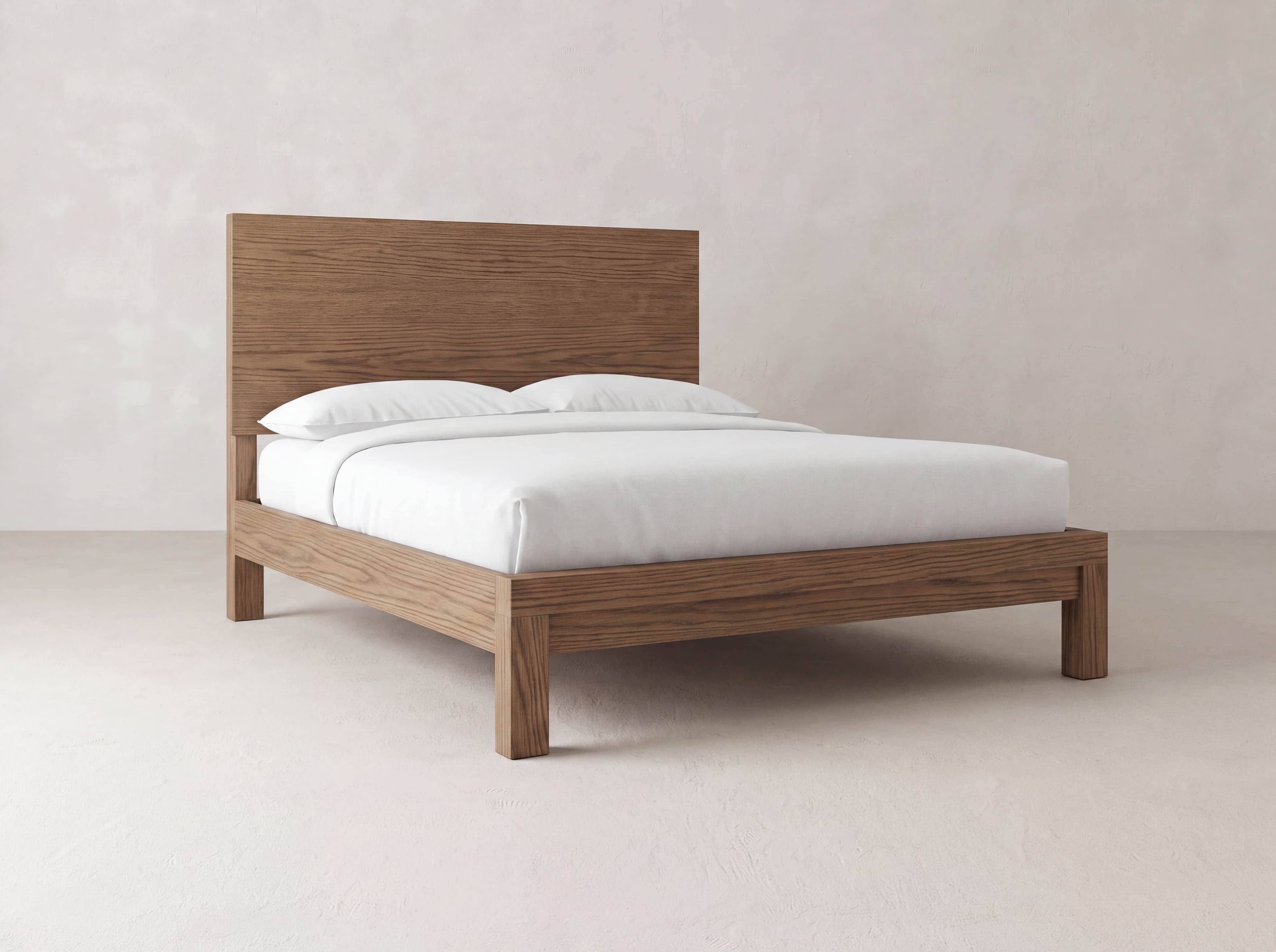 Sawyer Bed - Almond on Oak