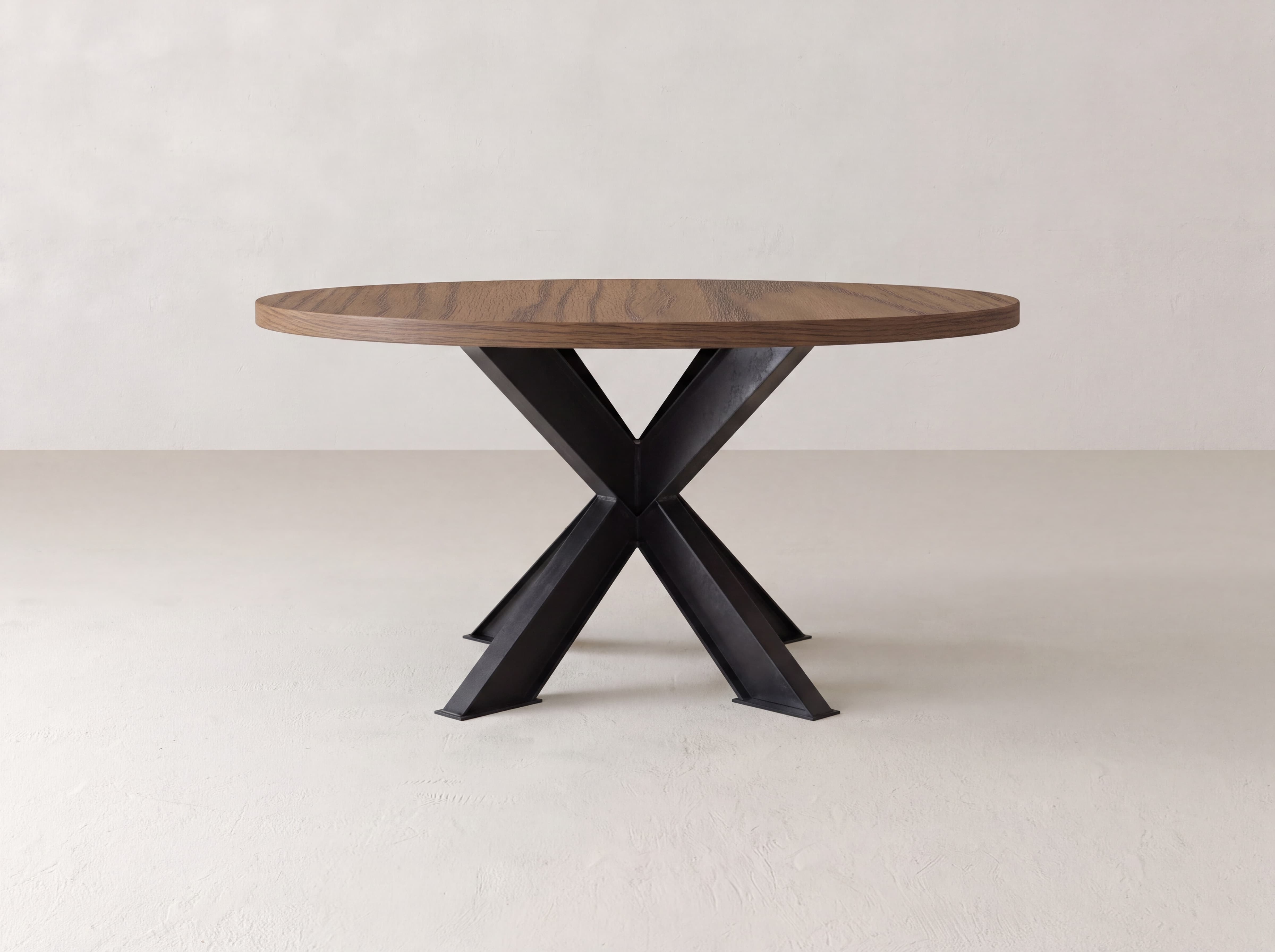 Shiloh Round Dining Table - Almond on Oak