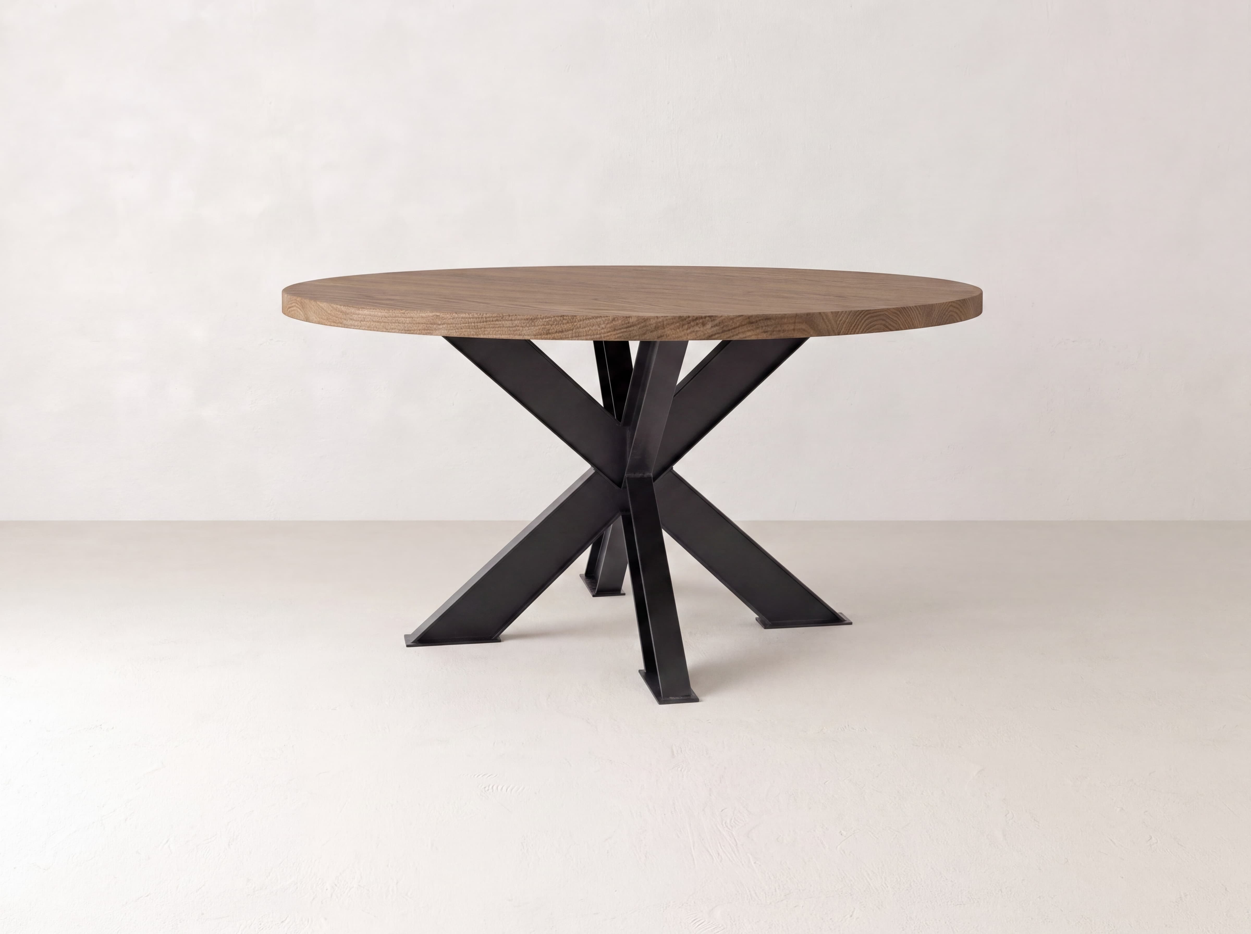 Shiloh Round Dining Table - Almond on Oak