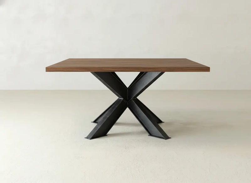 Shiloh Square Dining Table - Almond on Oak