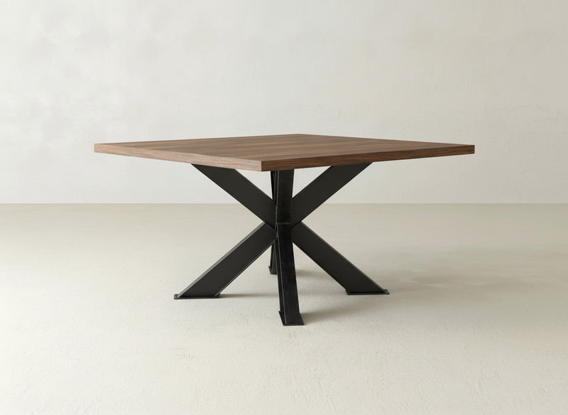 Shiloh Square Dining Table - Almond on Oak
