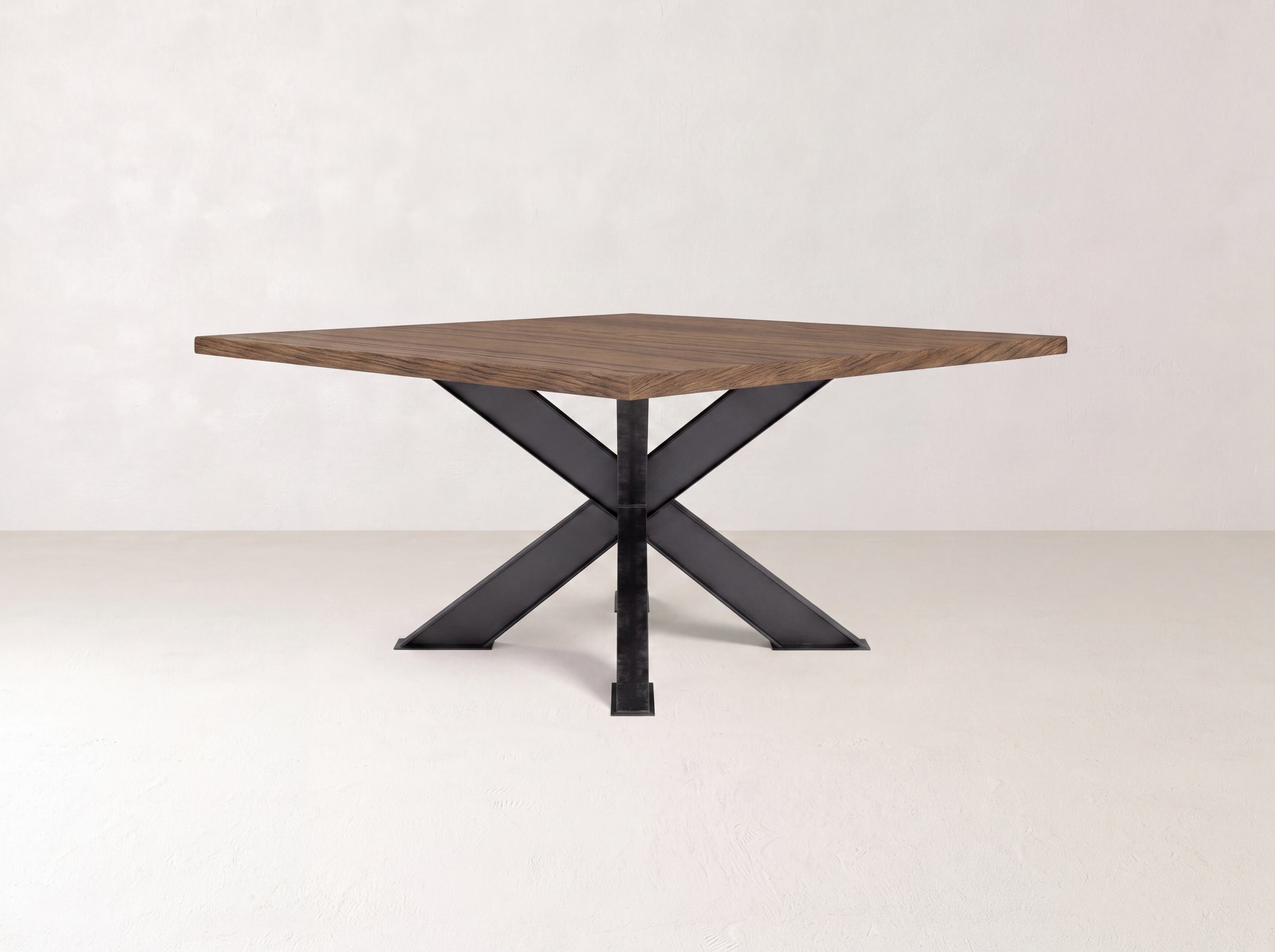 Shiloh Square Dining Table - Almond on Oak
