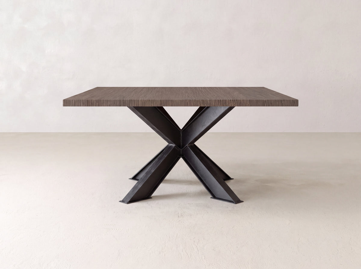 Shiloh Square Dining Table - Hazel on White Oak