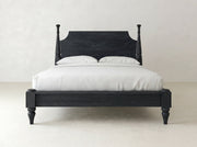 Stella Bed - Espresso on Oak
