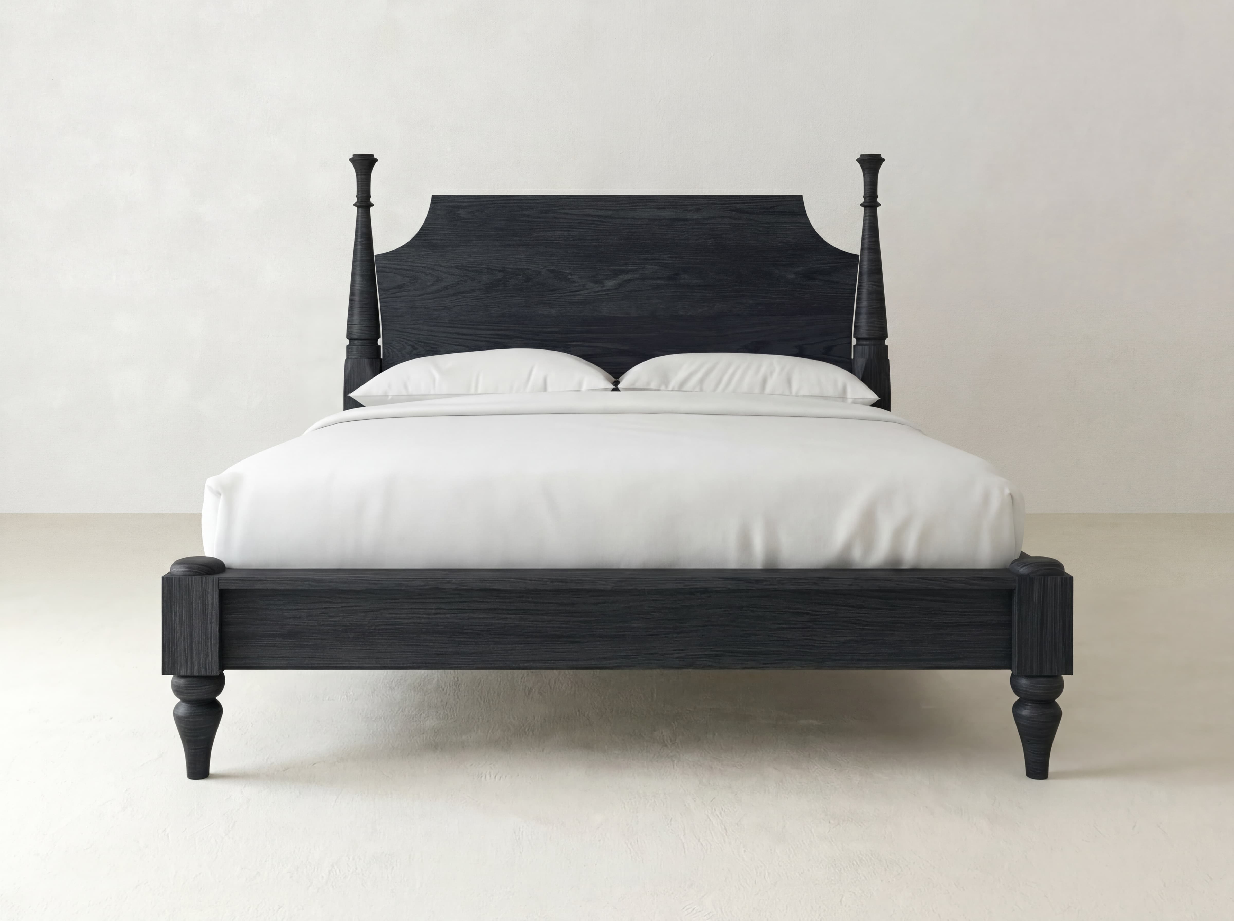 Stella Bed - Espresso on Oak
