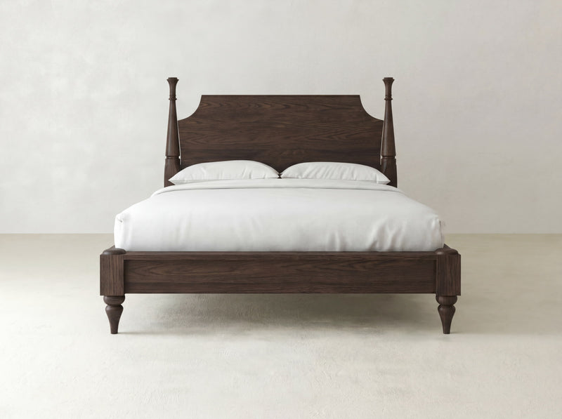 Stella Bed - Sable on Oak