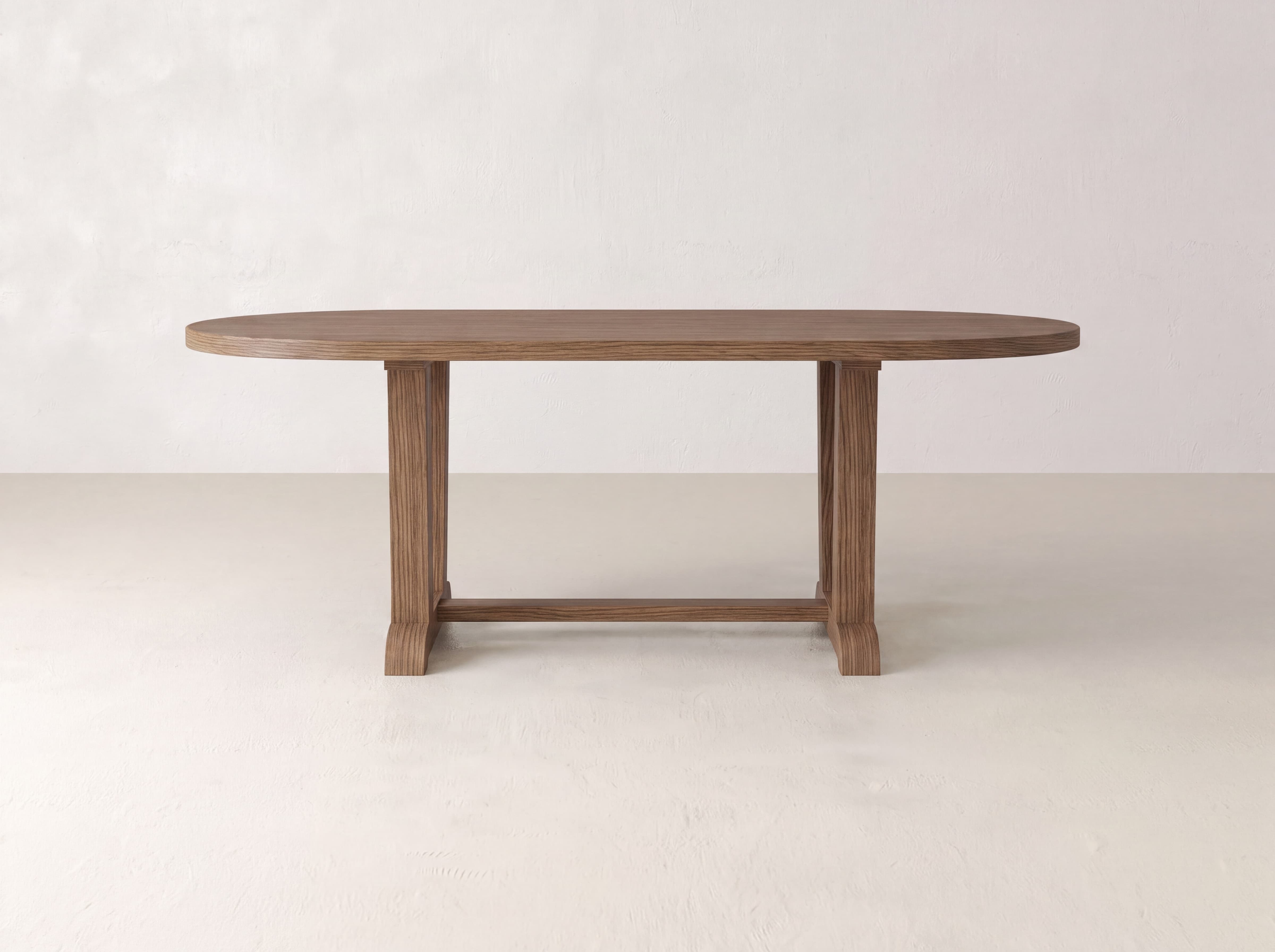 Thaden Oval Dining Table - Almond on Oak
