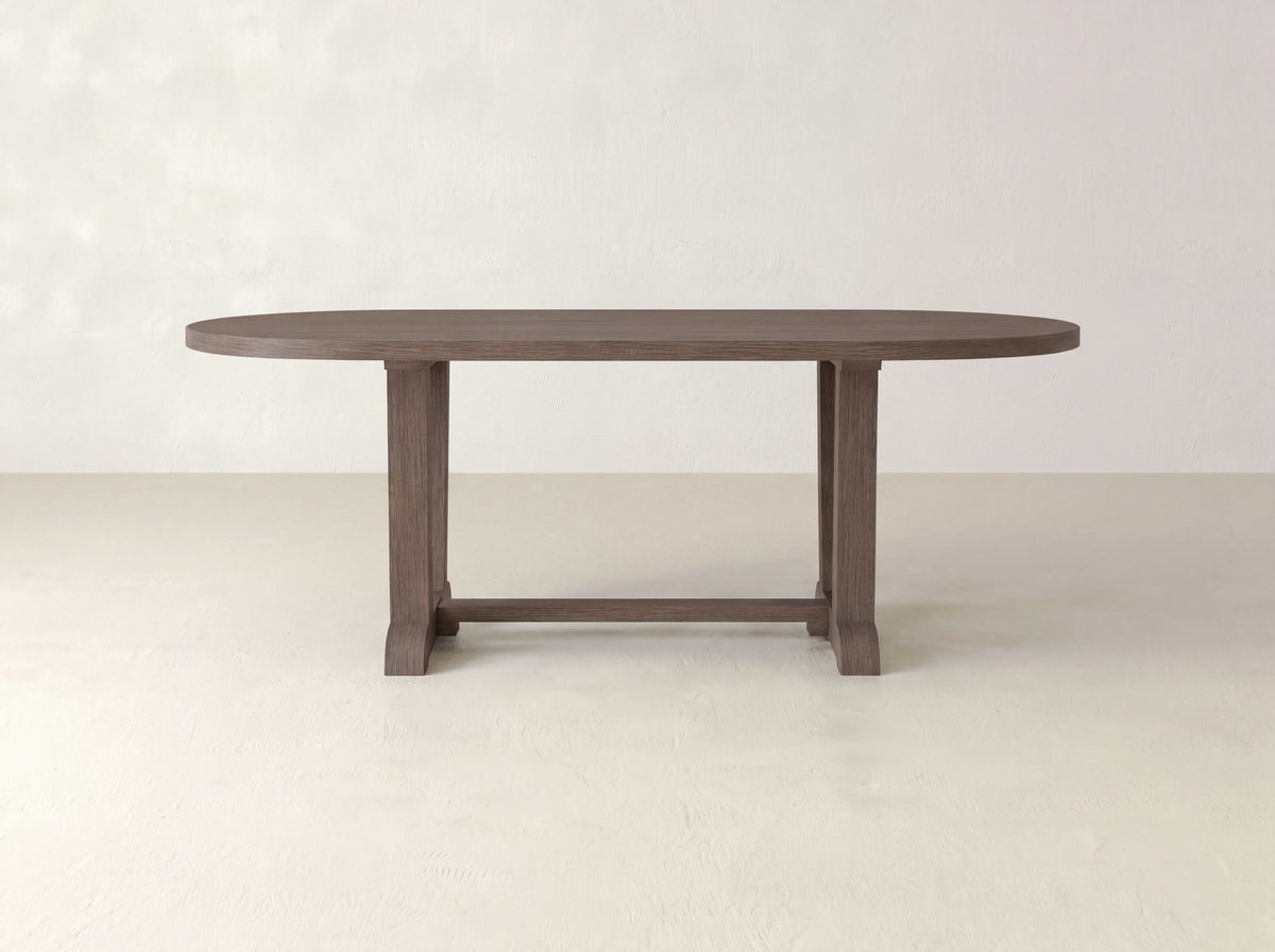 Thaden Oval Dining Table - Hazel on White Oak