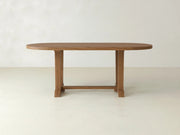 Thaden Oval Dining Table - Almond on Oak